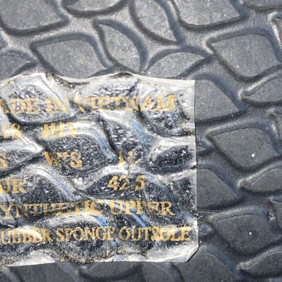 Reef Cushion Black Soft Rubber Insoles Flip Flops Women's sz 11 - Picture 7 of 10